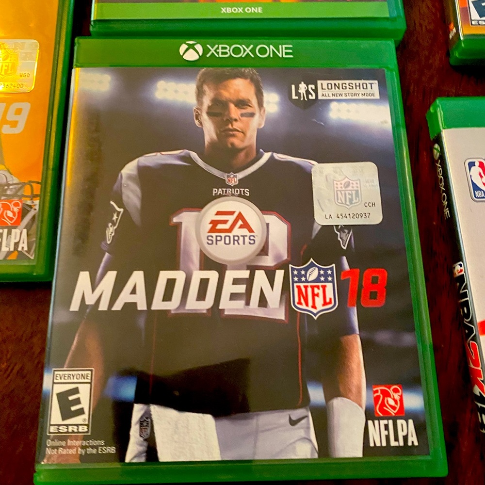 5 XBOX1 GAMES